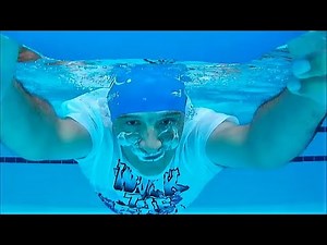 Κολύμβηση - Πόδια ελεύθερο με σανίδα και μπροστινές αναπνοές