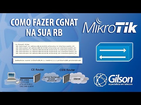 Como fazer CGNAT no seu Mikrotik (compartilhamento de IPs - Duplo NAT)