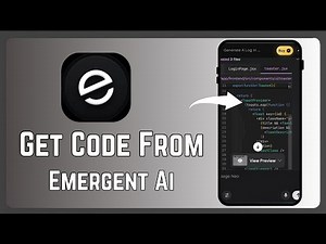 How To GET Code From Emergent AI - Full Guide