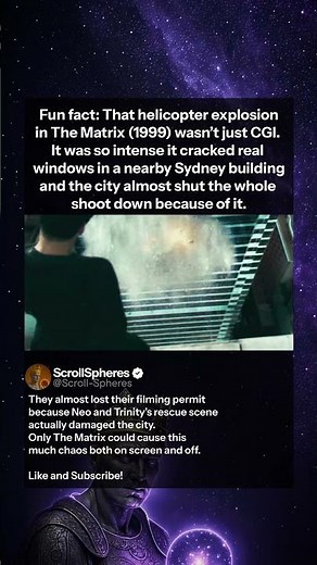 The Helicopter Scene In The Matrix (1999) Was Insane