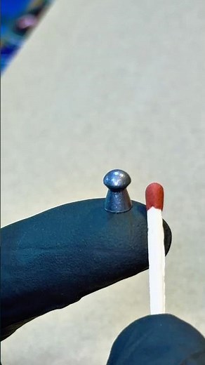 Unbelievable Shot on a Matchstick Target!#airsoft #pelletguns