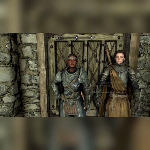 Skyrim: Rayya exposes Saadia #games #xboxseriesx