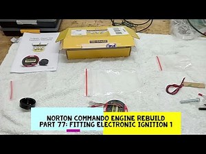 Norton Commando Engine Rebuild. Part 77: Fitting Electronic Ignition 1