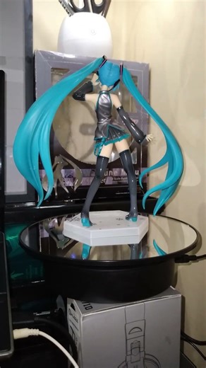 Hatsune Miku CM ver. 1/8 Scale Figure 2009 by Good Smile Company #hatsunemiku #vocaloid #miku