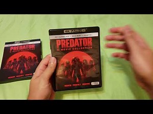 Predator Trilogy 3-Movie Collection 4K UHD Up Close with Reverse Sleeve