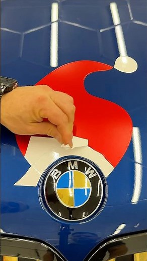 BMW X7 Christmas Decoration | Knifeless Tape Holiday Trick
