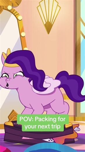 Overpacking? Never heard if it! 😅🧳 #mlp #mylittlepony #travel #packing #overpacking #traveltiktok #mylittleponytiktok