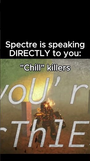 Spectre's message to Forsaken characters...