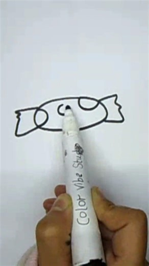 How To Draw A Candy ll EASY Drawing Ideas For Begginers ll #art #viral #shorts
