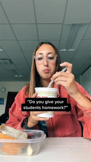 Homework = more work for me lol #teacherlife #schoollunch #noellelovessloths | Noelle Cheney