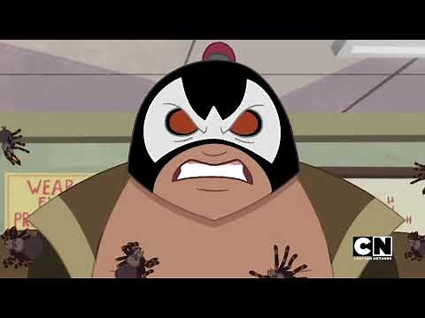 Superhero Girls- Bane Muscle Growth Slow Mo
