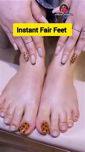 सिर्फ 2 रुपये में पैरों को गोरा करें😱 Instant feet,hand whitening✔️ pack #feetwhitening #handcare