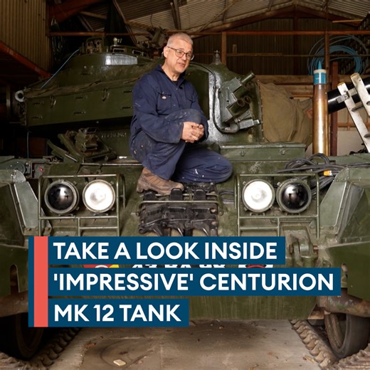 152K views · 1.7K reactions | ️ “The Centurion itself has been used globally. It withstood itself very well in battle, an extremely robust vehicle and proven solid technology.” The Ramsdell Collection’s Stephen Manson guided Forces News around the Centurion Tank  Watch here  | Forces News | Facebook