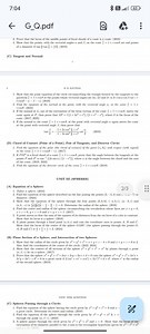 TOPIC WISE QUESTIONS (C) Spheres Passing through a Circle:... | Filo