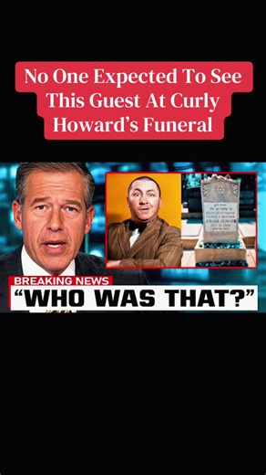 No One Expected To See This Guest At Curly Howard’s Funeral #curlyhoward #threestooges #rumors #foryoupage