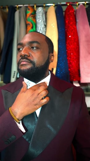 A tux built to command the room.