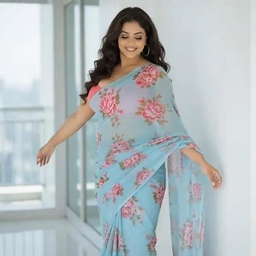 Indian Saree Try-On Haul 💃 | Trendy Bikini Haul 2025 👙 | Desi to Beach Look Transformation