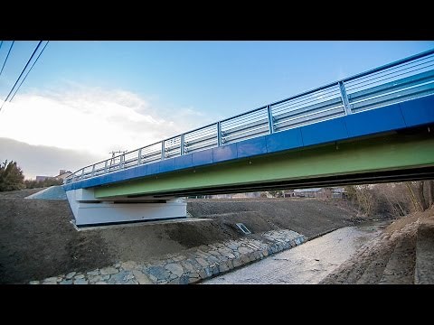 Com-bridge - construction of a bridge made of FRP composites