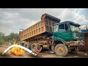 How to Straighten a Bent Hydraulic Cylinder Rod | Straightening With Fire 🔥