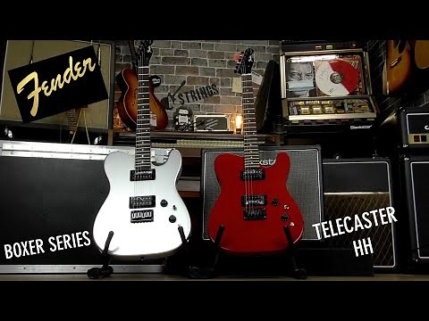 Quick Look: Fender Boxer Series Telecasters
