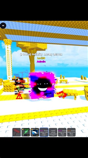 Opening April Fool’s Infinity Blocks 🔥 #roblox