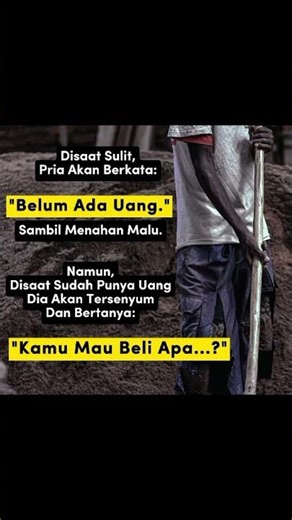 Tanggung Jawab & Harga Diri Seorang Pria.