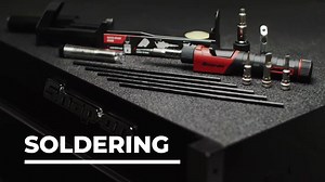 Workshop Essentials! Save yourself time and money with Snap-on's Butane Soldering Iron Kit. Can also be used for plastic welding! Ask your franchisee for more info 🔥🔥 | Snap-on Tools