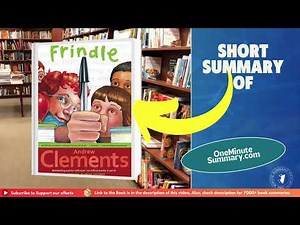 Summary of Frindle by Andrew Clements | Book Summaries | One Minute Summary