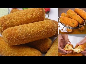 Chicken Croquettes Recipe-How to make Creamy Chicken Croquettes