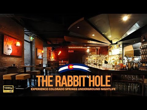 Experience the Underground Vibes at The Rabbit Hole in Colorado Springs! 🍸