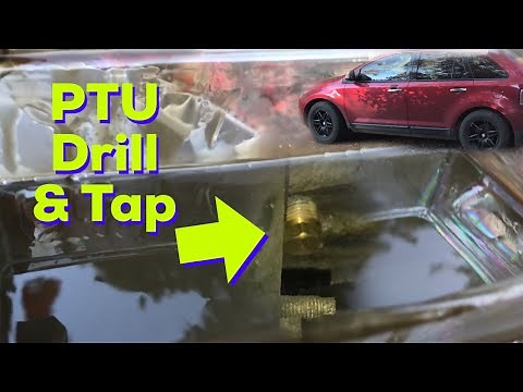 Ford Edge PTU: Drill & Tap-Before and After 10K Miles (MKX)