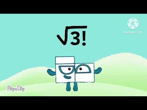 Square root factorial Numberblocks band
