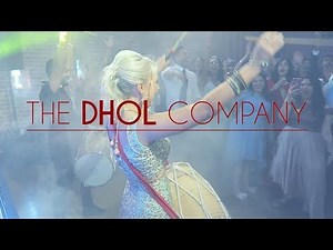 The DHOL Company | First Ever English Bride to do her own Wedding Dhol performance