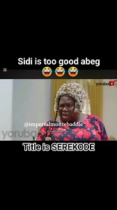 SEREKODE Watch till the end #fbreels #humor #comedy #funny #reelsviralシ #viralreels #nollywood #reelsviral #viralvideos #reels | Abdullahi Biodun Yusuf
