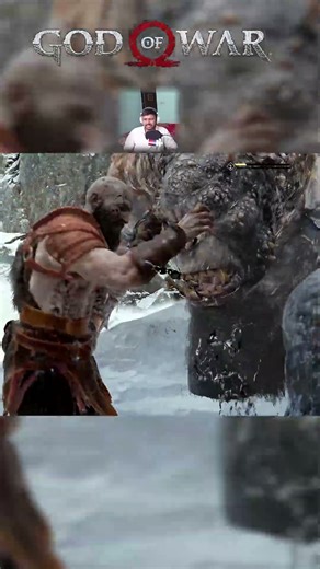 Kratos vs Ogre – Brutal Boss Fight in God of War | Epic Norse Battle
