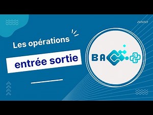 Les opérations entrée sortie en python