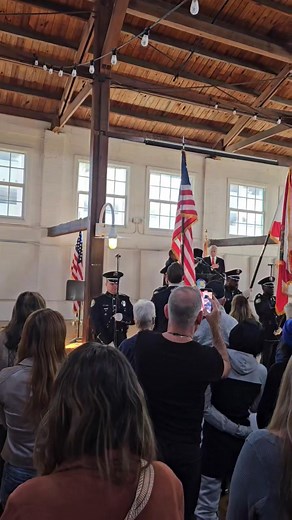 My friend Alberta Robinson Nelson sang the national anthem for veterans this morning. Please let her know what you think | Herman A Foster III