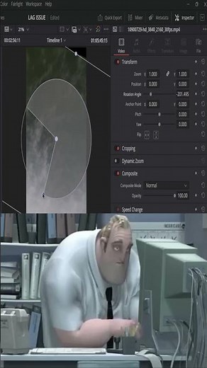Rotate Video in Davinci Resolve! Noob Vs Pro
