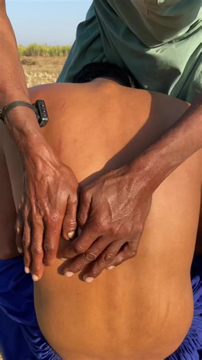 Relaxing Back Oil Massage ASMR Experience