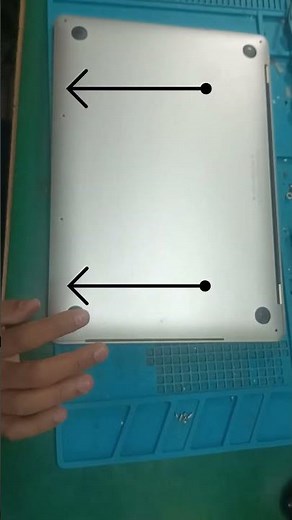 Apple Macbook pro a2251 disassembly back part #shorts