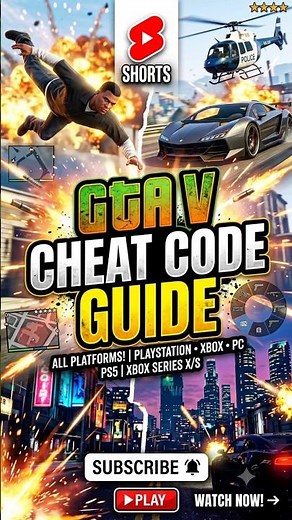 🔥 GTA 5 CHEAT CODES You NEED To Know! 🎮💥