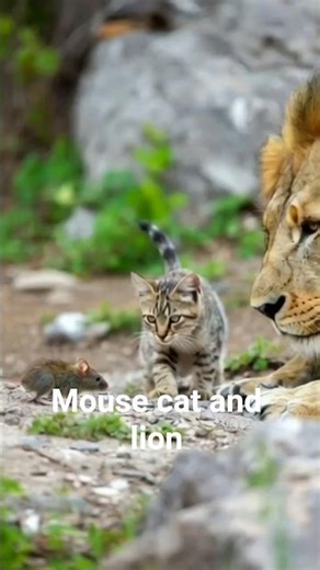 learn from mouse fight with cat and lion