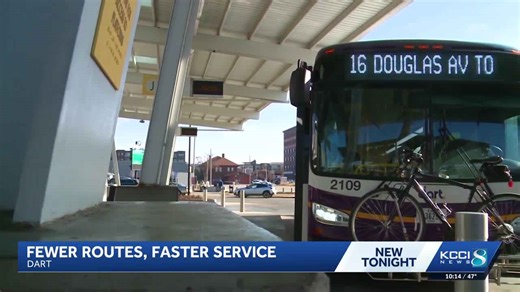 DART preparing riders for major Des Moines route changes and fewer bus stops