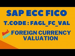 Foreign Currency Valuation| FAGL_FC_VAL| Foreign Currency Document| SAP Certification | SAP Training