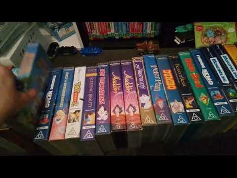 disney pixar vhs collection