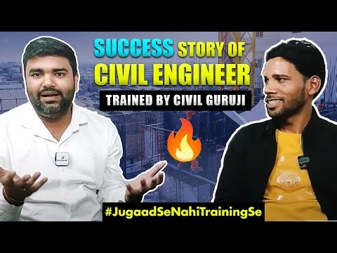 Story of Civil Engineer who has Trained by Civil Guruji | How A Civil Engineer Grow Their Carrier
