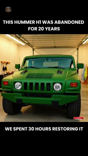 HUMMER H1 ASMR Restoration: Turning an Abandoned Junk into a $100k Monster!