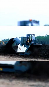 Performance Beast! Watch this Massive Windrow Turner "Devour" Compost Piles. #compostturner | Mechanical equipment,OEM.