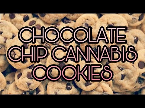Edible Recipe - Chocolate Chip Canna-Cookies