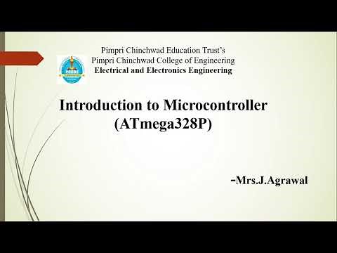Introduction to microcontroller ATmega 328P